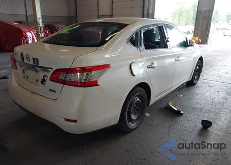 2014 Nissan Sentra S из США, поврежденный, VIN 3N1AB7AP1EY294141